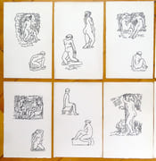10 bois gravés en noir.  par Maillol Aristide:  - Image 2