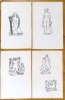 10 bois gravés en noir. . Maillol Aristide: 