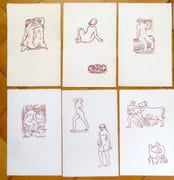 10 bois gravés sépia.  par Maillol Aristide:  - Image 2