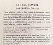 Le seul témoin. Roman policier mais pas que. . . par Pasques Jean-François:  - Image 2