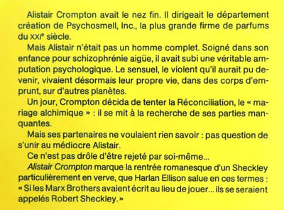 Le mariage alchimique d'Alistair Crompton.