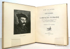 Souvenirs de la campagne romaine. Introduction de Paul Seippel. . [Boissonnas] Van Muyden Evert: 