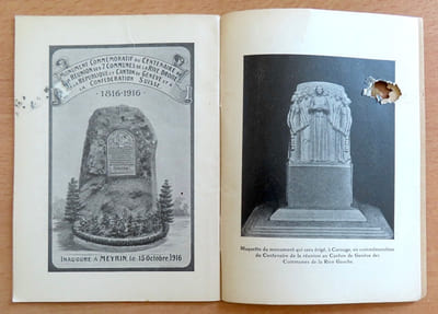 Genève et les communes réunies. Notice historique.