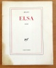 Elsa. . Aragon Louis: 