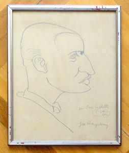 Dessin original signé - Pierre Valette.