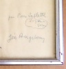 Dessin original signé - Pierre Valette. . Augsbourg Géa: 