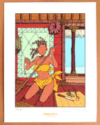 Ex-libris Adler.  par Sterne René:  - Image 1
