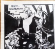 Barbarella - Le Semble-Lune. Strip original à l'encre de Chine. . Forest Jean-Claude: 