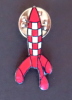 Pin's Tintin (épinglette) - Fusée. . [Hergé]: 