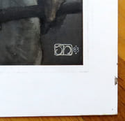 Gouache originale de John Howe (1983) – « The Road to Dunwich ».  par Howe John [Lovecraft]:  - Image 2