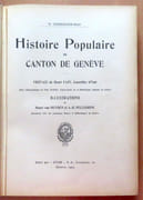 Histoire populaire du canton de Genève.  par Denkinger-Rod H., Fazy Henri (préface), Van Muyden Henri et Pellegrini A.-H (ill.):  - Image 2