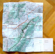 Randonnées au Salève. Description de 53 itinéraires - Carte au 1: 25'000.  par Bossus Pierre:  - Image 2