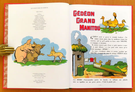 Gédéon grand manitou. . Rabier Benjamin: