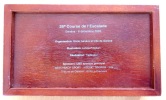 Boîte en bois - Prix-souvenir 26e Course de l'Escalade. . Pitigliani Letizia: 