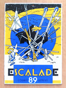 Plaque émaillée pour la 12e course de l'Escalade - 1989.  par Exem:  - Image 1