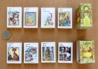 2 coffrets de livres minuscules. La petite Poucette - Haensel et Gretel - Aladin et la lampe merveilleuse - Le voyage de Nils Holgersson - Alice au ...