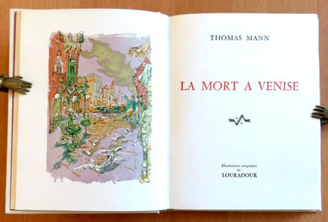 La mort à Venise. . Mann Thomas, Louradour (ill.):