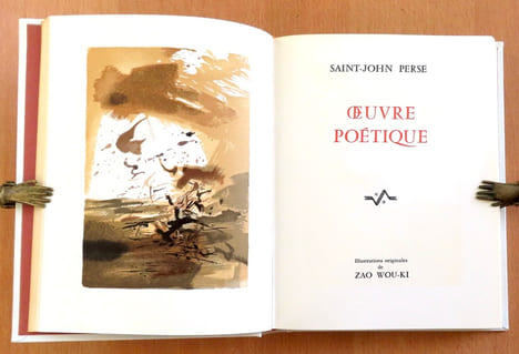 Oeuvre poétique de Saint-John Perse. . Saint-John Perse, Zao Wo-Ki (ill.):
