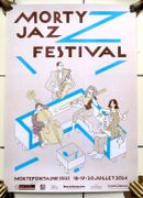 Affiche - Morty Jazz Festival.  par Aloys: 