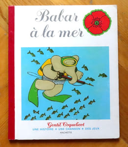 Babar à la mer.