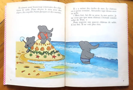 Babar à la mer.