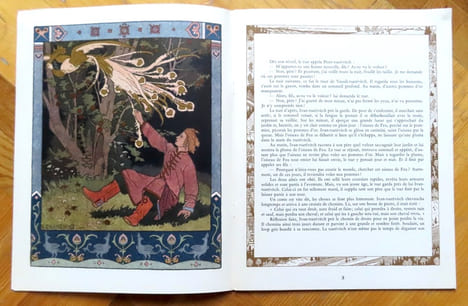 Contes russes - L'oiseau de feu. Conte d'Ivan-tsarévitch, de l'oiseau de feu et du loup gris. . Bibline I. (ill.):