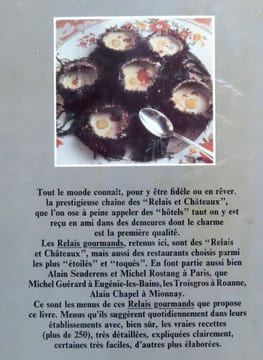 Les recettes des relais gourmands. Relais & Châteaux. . Jolly Martine: