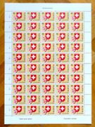 Feuille de timbres (40 centimes) - Jura.  par 