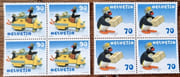 8 timbres Pingu (70 + 90 centimes).  par Gutmann Otmar: 