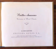 Vieilles chansons.  par Vidoudez Marcel (ill.):  - Image 2