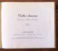 Vieilles chansons. . Vidoudez Marcel (ill.): 