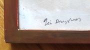 Aquarelle originale signée.  par Augsbourg Géa:  - Image 2