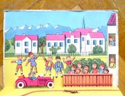 Bill macht eine Weltreise. Bill en voyage autour du monde.  par Bachmann P.:  - Image 2