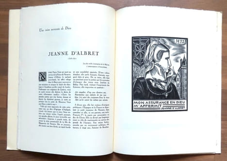 Visages huguenots. Treize bois originaux de Jean Chièze. . Hertig Jules, J. Vincent (préf.), Jean Chièze: