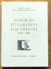 Auberges et cabarets d'autrefois (1500-1850). . Schlup Michel: 