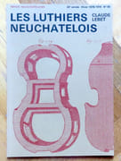 Les luthiers neuchâtelois.  par Lebet Claude:  - Image 1