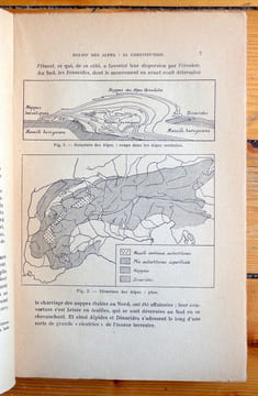 La Nature alpine. Exposé de géographie physique. Godefroy René: