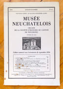 Musée neuchâtelois. Cahier consacré aux événements de septembre 1856.  par Collectif - Louis Thévenaz, Edouard Roulet, Maurice Jeanneret, Henri Meylan, Fritz von Gunten, Alfred Schnegg, Hughe Jéquier, Edgar Bonjour, Léon Montandon:  - Image 1