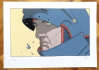 Le chevalier. Sérigraphie. . Juillard André:
