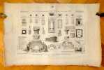 Table comparative des Temples, des Théâtres & de quelques autres édifices antiques. Elévation & plan géométral des différents Temples de la Sicile ...
