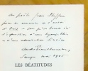 Les béatitudes. . Pierre-Humbert André: 