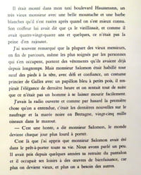 L'angoisse du roi Salomon.