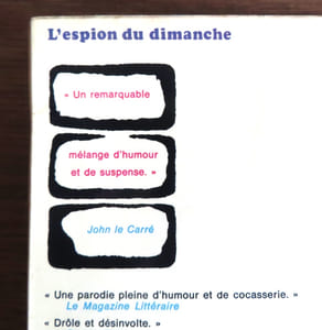 L'espion du dimanche.