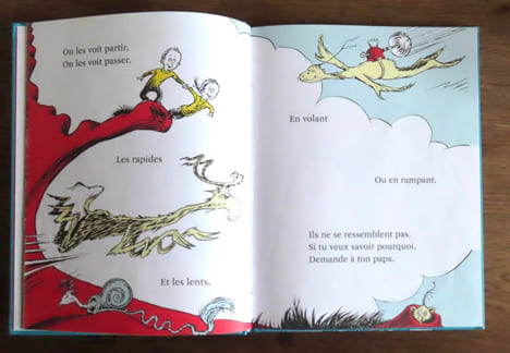 Un poisson deux poisson un poisson rouge un poisson bleu. . Dr. Seuss (Theodor Seuss Geisel):