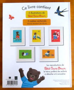 L'univers de Petit Ours Brun. Les images à encadrer pour une chambre d'enfant.