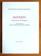 Sonnets - Sonnets from the Portuguese. Traduction de Marguerite Bottinelli-Jérôme.  par Barrett Browning Elisabeth: 