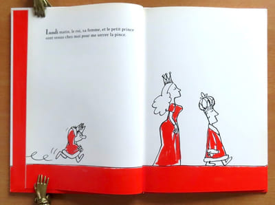 Le roi, sa femme et le petit prince.