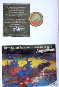 Les trois âges de l'image. Etiquette signée.