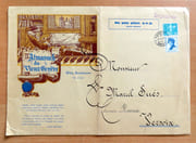 Enveloppe d'envoi de l'Almanach du vieux Genève.  par 