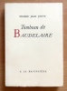 Tombeau de Baudelaire. . Jouve Pierre Jean: 